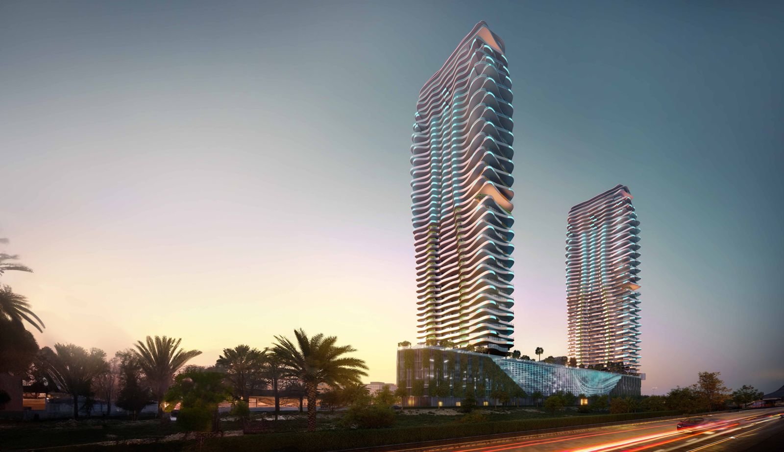 Laguna Residence — Tiffany & Cyan twin towers