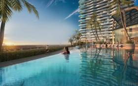 Laguna Residence — Infinity Pool at Sunset